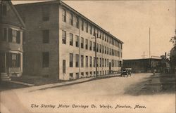 The Stanley Motor Carriage Co. Works Newton, MA Postcard Postcard Postcard