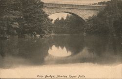 Echo Bridge, Newton Upper Falls Massachusetts Postcard Postcard Postcard