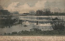 Reed's Pond Rockland, MA Postcard Postcard Postcard