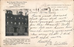 New England Deaconess Home Postcard