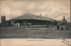 Relay Depot East St. Louis, IL Postcard Postcard Postcard