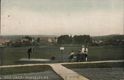 Golf Links Rangeley, ME Postcard Postcard Postcard