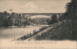 Panther Hollow Bridge, Schenley Park Postcard