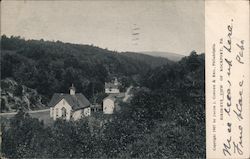 Birdseye view Postcard