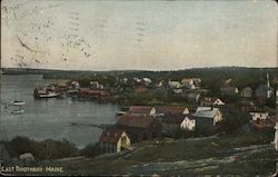 View of Town Postcard