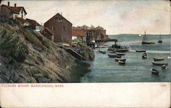 Tuckers Wharf Postcard