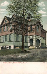 Public School New York Marlboro, NY Postcard Postcard Postcard