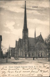 Second Collegiate Reformed Church New York, NY Postcard Postcard Postcard