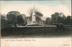 Soldiers Monument Postcard