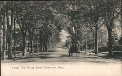 The Village Street Postcard