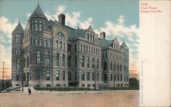 Court House Kansas City MO Postcard