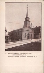 Second Presbyterian Church Middletown, NY Postcard Postcard Postcard