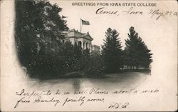 Iowa State College Ames, IA Postcard Postcard Postcard