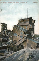 Coal Breaker, Anthracite Coal Mining Postcard