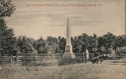 Paoli Monument Postcard