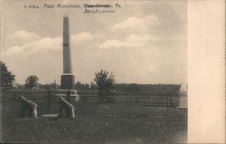 Paoli Monument Malvern, PA Postcard Postcard Postcard