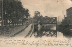 Erie Canal Rome, NY Postcard Postcard Postcard