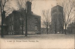 St. Michael Church Anniston, AL Postcard Postcard Postcard