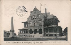 Custom House & Post Office Postcard