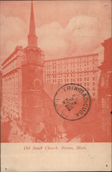 Old South Church Postcard