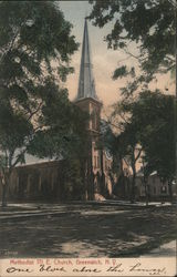 Methodist Episcopal Church Greenwich, NY Postcard Postcard Postcard