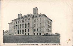 State Normal School Lowell, MA Postcard Postcard Postcard