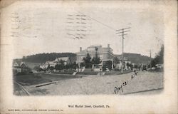 West Market Street Clearfield, PA Postcard Postcard Postcard