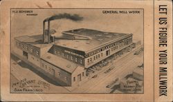 General Millwork "Let us figure your millwork" Postcard