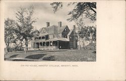 Chi Psi House, Amherst College Postcard