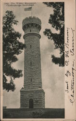 The Wilder Monument Chickamanga Battlefield Postcard