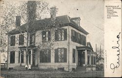 Residence of Governor William Henry Harrison, (1804) Postcard