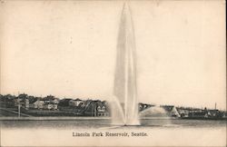 Lincoln Park Reservoir Postcard