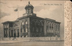 New City Hall Eureka, CA Postcard Postcard Postcard