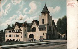 First Baptist Church Postcard