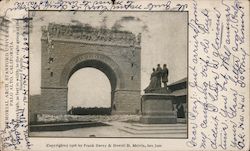 Memorial Arch, Stanford University Postcard