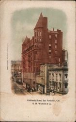 California Hotel Postcard
