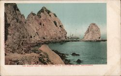 The Sugar Loaf, Avalon Bay Santa Catalina Island, CA Postcard Postcard Postcard