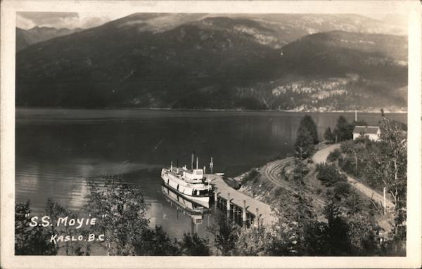 S.S. Moyie Kaslo BC Canada British Columbia