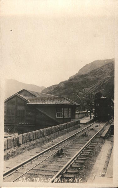 Mountain Depot on the São Paulo Railway Brazil