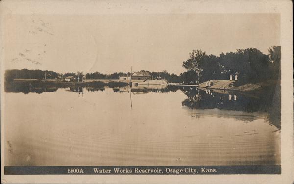 Water Works Reservoir Osage City Kansas