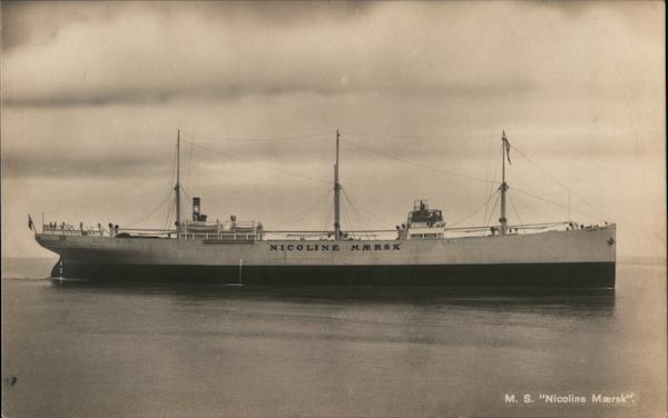 M. S. Nicoline Maersk Steamers