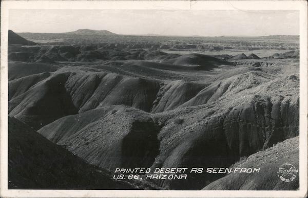 Painted Desert As Seen From U.S. 66, Arizona