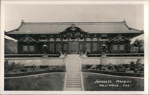 Japanese Mansion Hollywood California