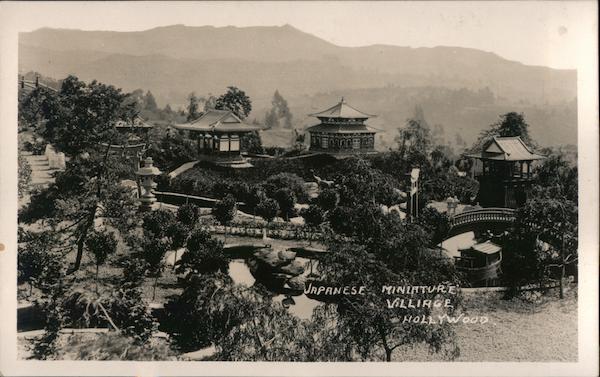 Japanese Miniature Village Hollywood California