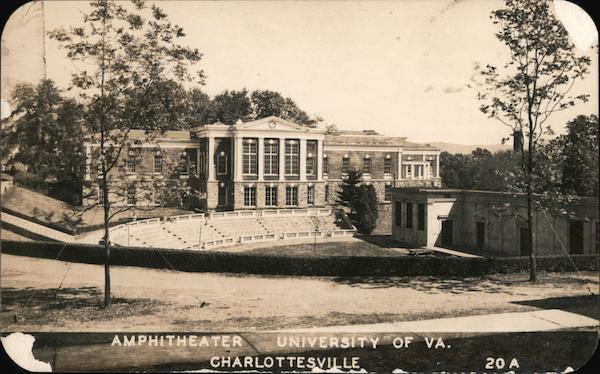 Amphitheater, University of Virginia Charlottesville