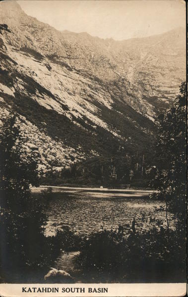 Katahdin South Basin Mount Katahdin Maine