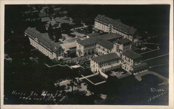 Air View of Hotel Del Monte Monterey California Graham