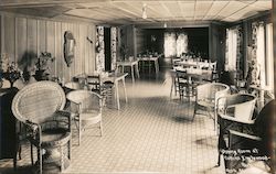 Dining Room at Collins Englewood-Park Postcard