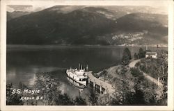 S.S. Moyie Kaslo, BC Canada British Columbia Postcard Postcard Postcard