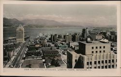 View from Hotel Vancouver, Looking North British Columbia Canada Postcard Postcard Postcard